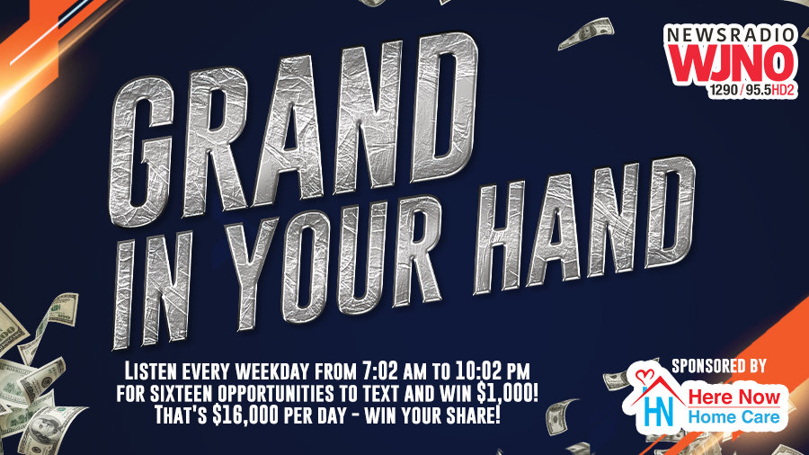 Grand In Your Hand! | 1290 WJNO - Vimarsana News