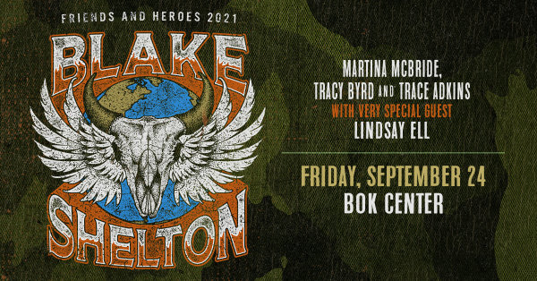Blake Shelton in Tulsa on 9/24/21 | 96.1 KXY - Vimarsana News