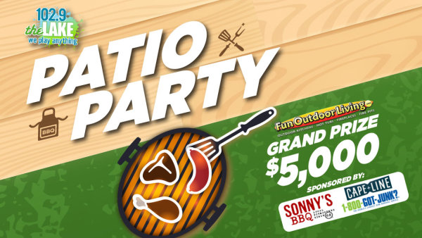Win a 102.9 The Lake Patio Party!