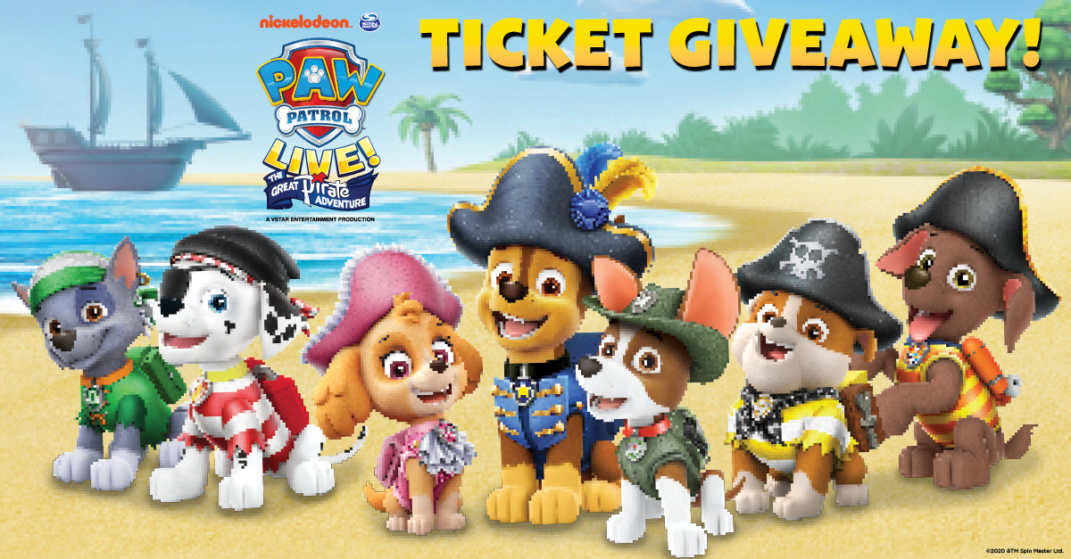 Cheerwine Ticket Window: PAW Patrol Live! | 99.9 Kiss Country - Vimarsana News