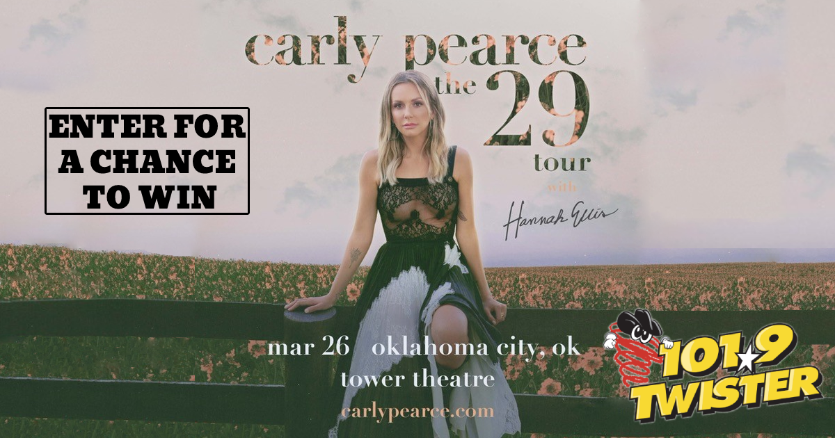 Win Carly Pearce Tickets | 101.9 The Twister - Vimarsana News