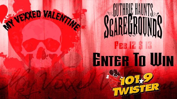 Win 2 tickets to Guthrie Haunt's - My Vexxed Valentine - Vimarsana News