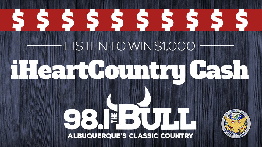 iHeartCountry Cash on 98.1 The Bull! | 98.1 The Bull - Vimarsana News
