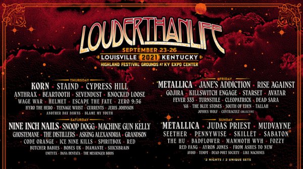 Win Tickets to Louder Than Life 2021! | 95.7 QMF - Vimarsana News