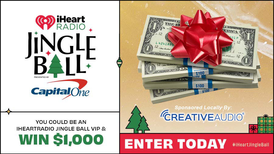 You Could Be An iHeartRadio Jingle Ball VIP And Win $1000! | Hot 101.9 - Vimarsana News