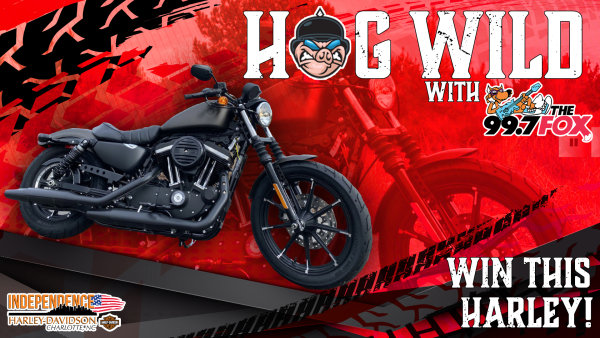Win This Harley! Hog Wild with 99.7 The Fox | 99.7 The Fox - Vimarsana News