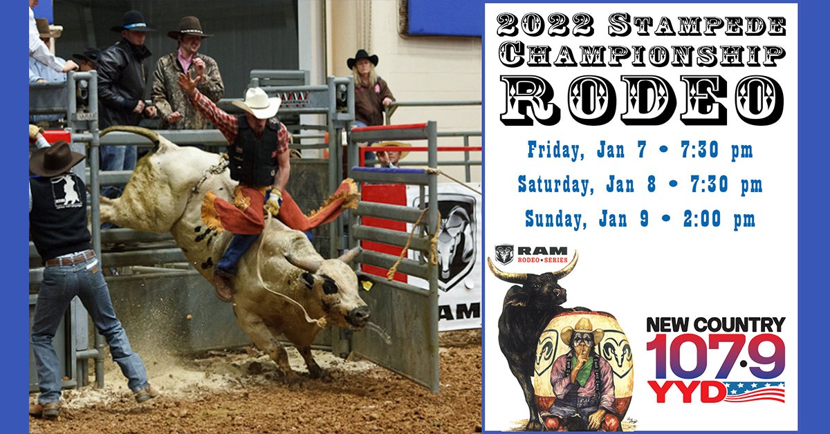 Win a Family 4-Pack of Tickets to the Stampede Championship Rodeo! | 107.9 YYD - Vimarsana News