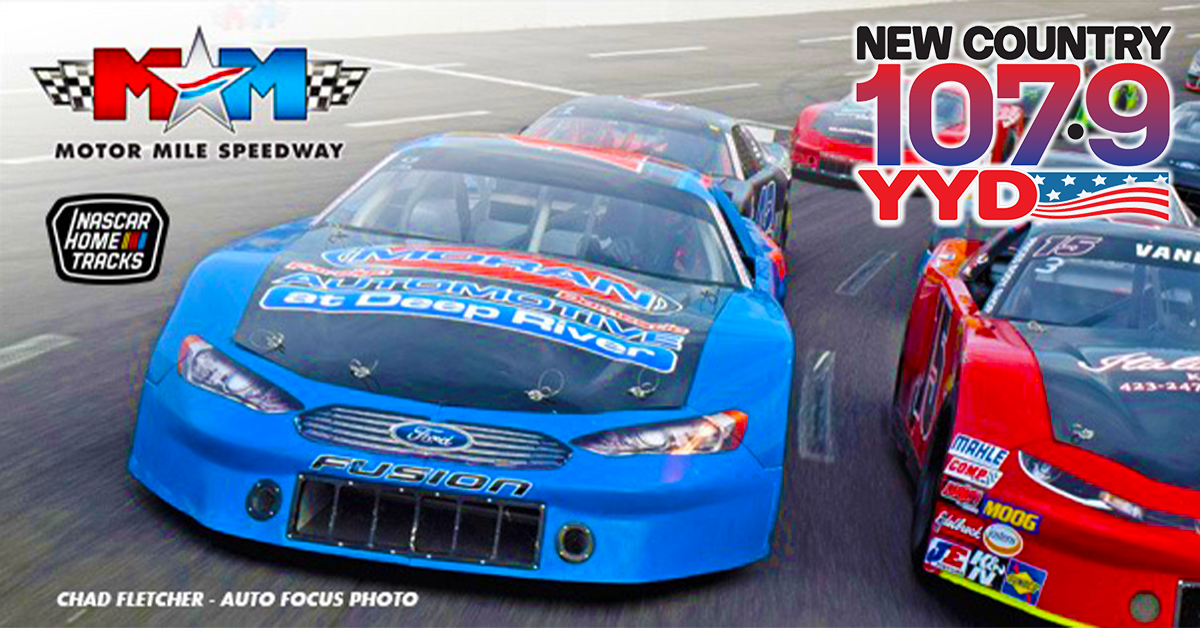 Win a Family 4-Pack of Tickets to Motor Mile Speedway! | 107.9 YYD - Vimarsana News