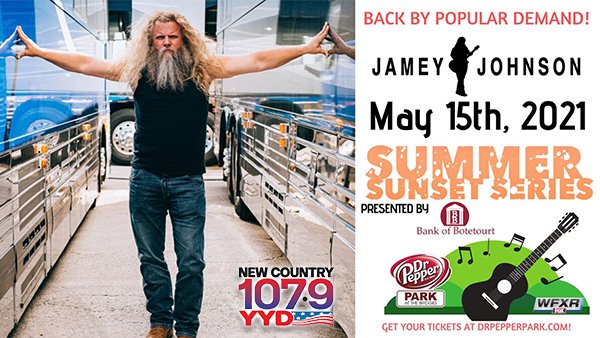 Win Tickets to Jamey Johnson at Dr Pepper Park May 15 | 107.9 YYD - Vimarsana News