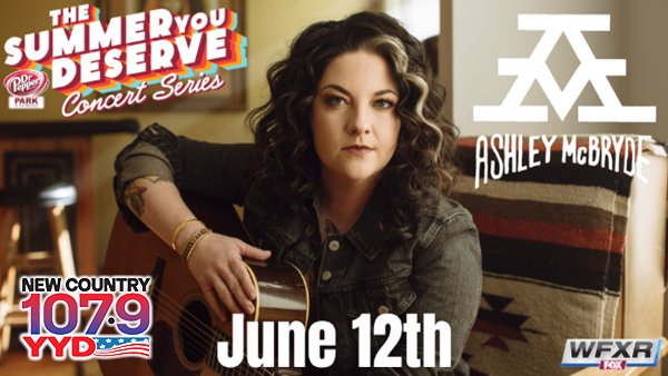 Win Tickets to Ashley McBryde at Dr Pepper Park June 12 | 107.9 YYD - Vimarsana News
