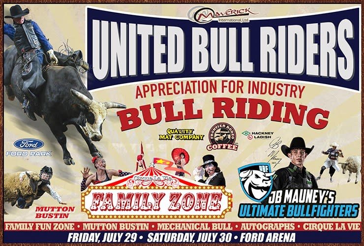 Win your tickets to United Bull Riding at Ford Park | KYKR-FM - Vimarsana News