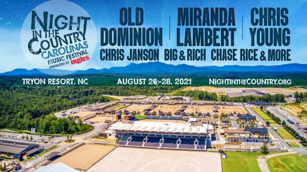 Win tickets to Night in the Country Carolinas Music Festival presented by Ingles | Whistle 100.5 - Vimarsana News