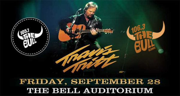 See Travis Tritt @ The Bell On 9/28!