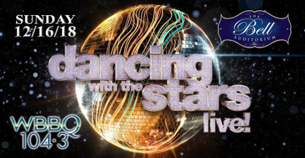 See Dancing With The Stars at the Bell Live! on 12/16!