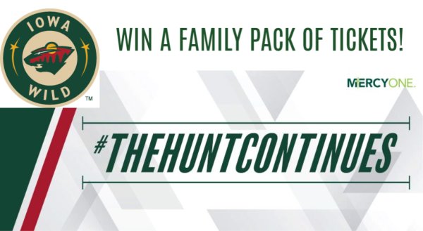 Win a Family Pack of Iowa Wild Tickets!