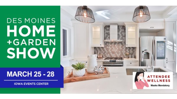 Win Tickets to the Des Moines Home+Garden Show, March 25-28 - Vimarsana News